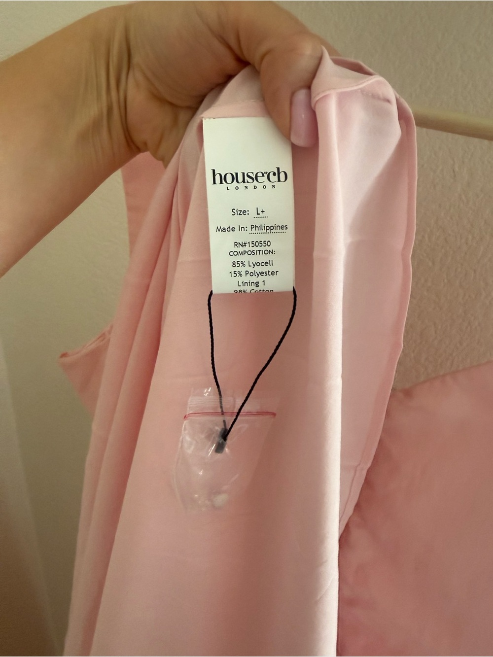 House of CB Blush Pink Midi Dress - Picture 9 of 10
